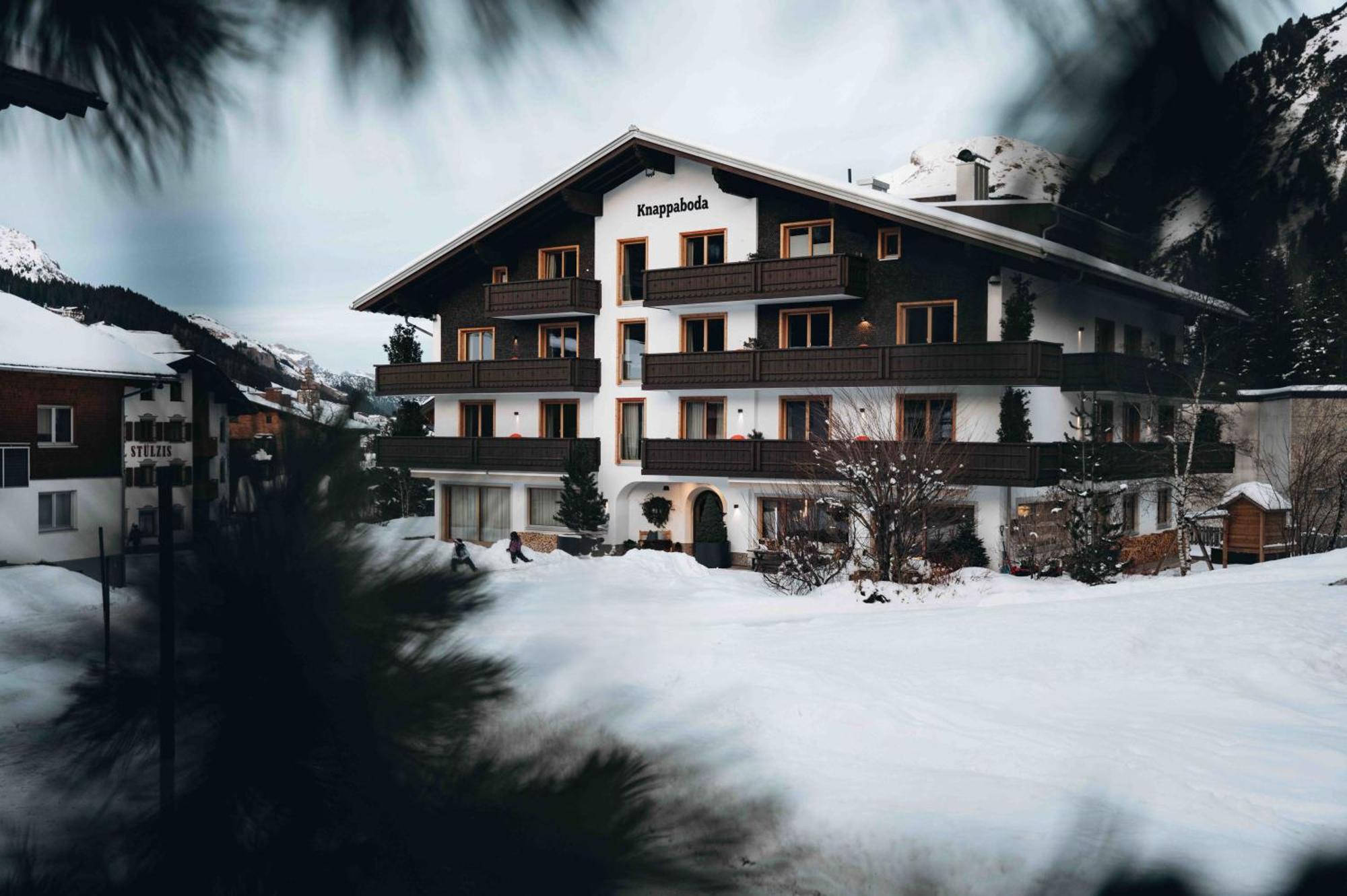 Appart Hotel Knappaboda Lech Buitenkant foto